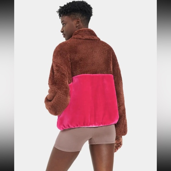 UGG Marlene Sherpa Fuzzy Fur Jacket NWT - Picture 7 of 14